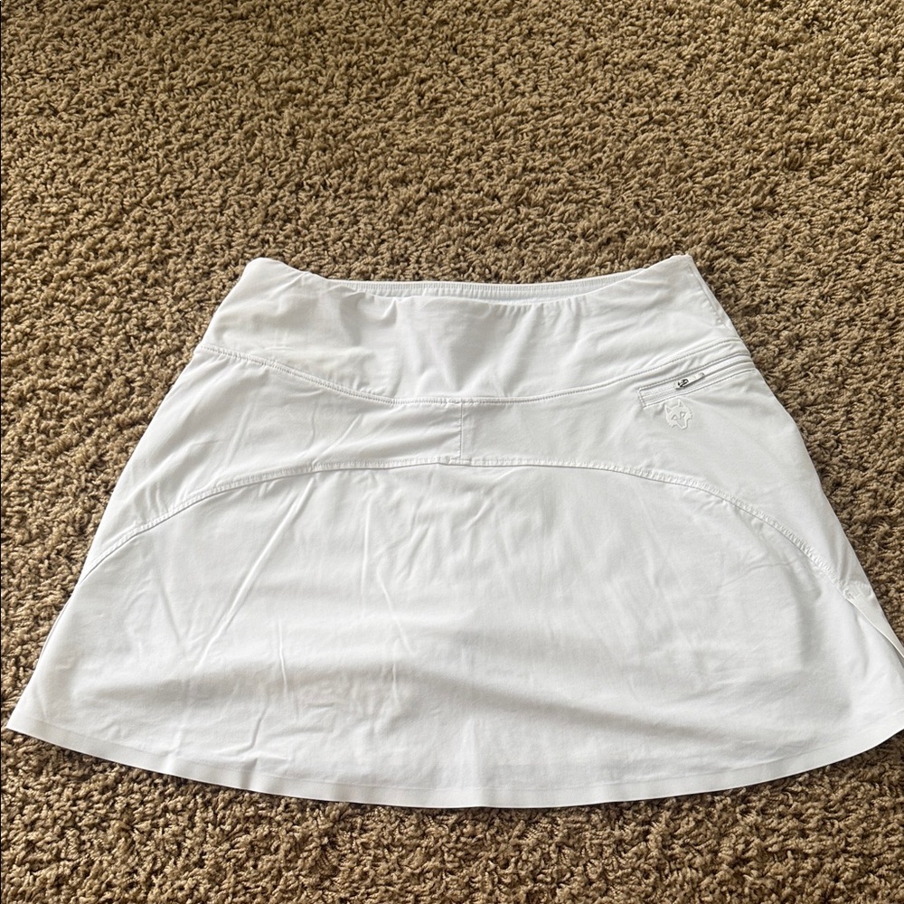 White Mini Skirt